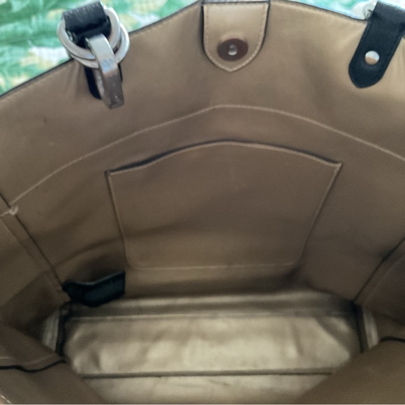 Ralph Lauren Black and Cork Tote Bag - Picture 6 of 13